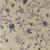 Classic Florals Nouveau Parterre Chalk Blue - Brintons - Interiors By Sutton