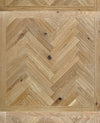 Ted Todd Furrow Framed Herringbone 800mm x 15mm flooring texture