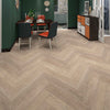 PlusFloor Elements Calcium Oak Herringbone manufacturer view 2