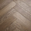 Woodpecker Harlech Biscotti Oak Herringbone 90mm flooring texture