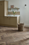 Woodpecker Harlech White Oiled Oak Herringbone 90mm flooring texture