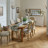 Woodpecker Weymouth Malted Oak Herringbone 120mm manufacturer view 3