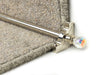 Crystal Rainbow Stair Rods — Polished Nickel (manufacturer example)