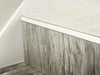Premier No Bull Stair Nosing — Satin Nickel (manufacturer example)