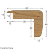 Woodpecker York Stair Nosing manufacturer image