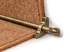 Country Balladeer Stair Rods — Antique — Plain (manufacturer example)