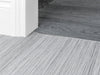 Premier Divider D25 — Brushed Chrome finish, installed Premier Divider family example