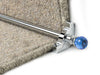 Crystal Sky Stair Rods — Chrome — Plain (manufacturer example)