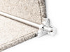 Vision Piston Stair Rods — Chrome — Plain (manufacturer example)