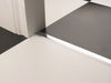 Premier Floating Vinyl Edge — Brushed Chrome (manufacturer example)