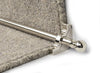 Country Balladeer Stair Rods — Polished Nickel — Plain (manufacturer example)