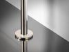 Decorative Radiator Pipe Covers — satin Nickel (manufacturer example)