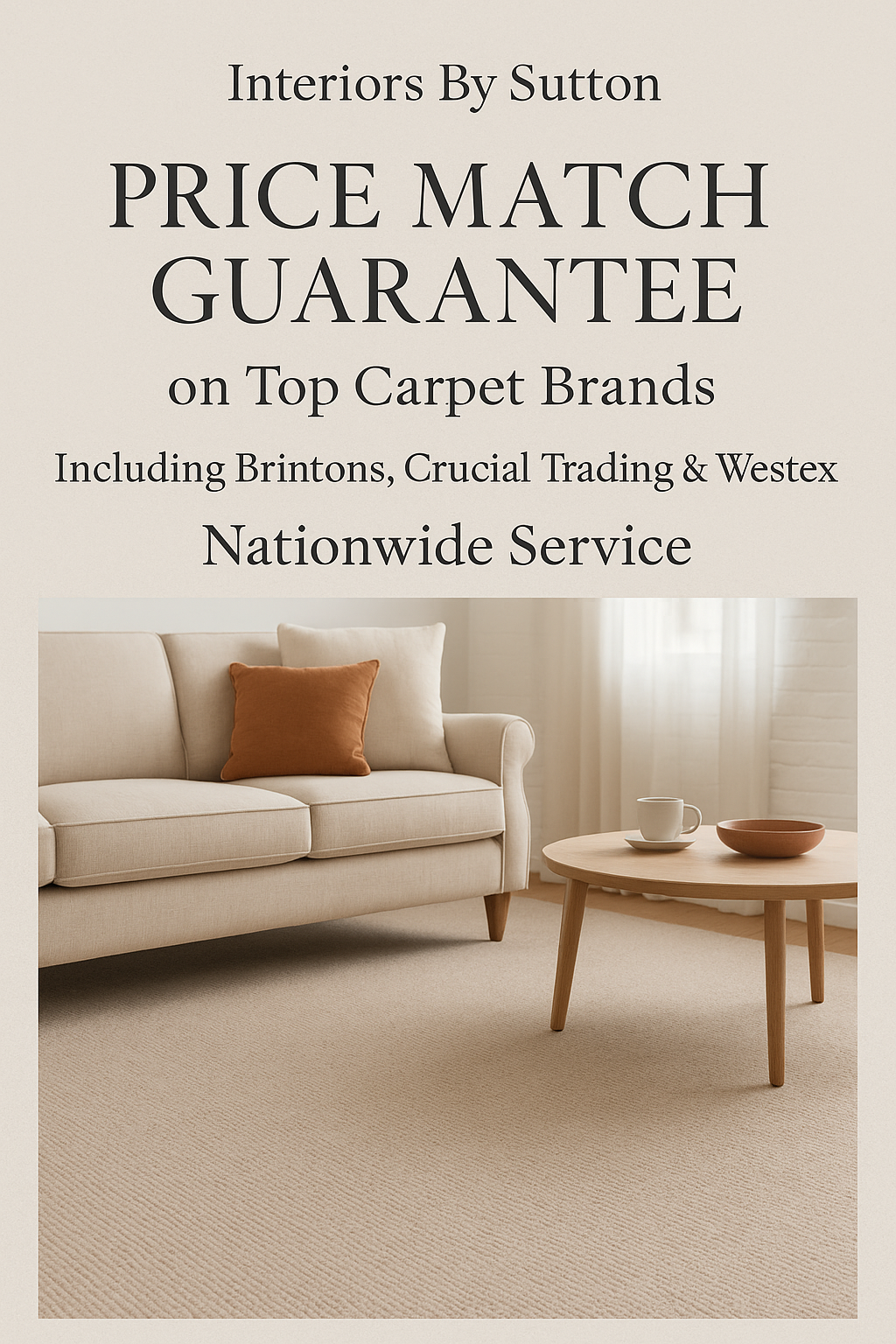 Sutton Carpets Price Match Guarantee