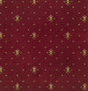Brintons Royal Marquis Royal Coronet Burgundy Red carpet swatch