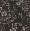 Brintons Purely Natural Flora and Fauna Flowering Vines Graphite carpet swatch