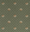 Brintons Royal Marquis Royal Flake Willow Green carpet swatch