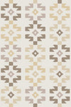 The Woven Edge Aztec Hand-Tufted Rug manufacturer design and colour reference