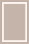 The Woven Edge Border Hand-Tufted Rug manufacturer design and colour reference