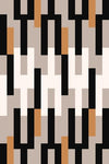 The Woven Edge Divide Hand-Tufted Rug manufacturer design and colour reference