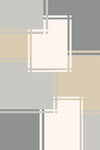 The Woven Edge Frame Hand-Tufted Rug manufacturer design and colour reference