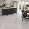 PlusFloor Formation Herringbone Glacial Heather Glue Down manufacturer view 2