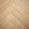 Woodpecker Harlech Raw Oak Herringbone 90mm flooring texture