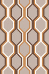 The Woven Edge Honey Hand-Tufted Rug manufacturer design and colour reference
