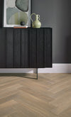 Woodpecker Harlech Feather Oak Herringbone 90mm manufacturer view 2