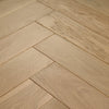 Woodpecker Harlech Feather Oak Herringbone 120mm flooring texture