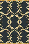 The Woven Edge Link Hand-Tufted Rug manufacturer design and colour reference