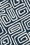 The Woven Edge Maze Hand-Tufted Rug manufacturer design and colour reference