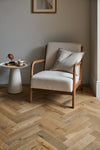 Woodpecker Dartmouth Marbled Oak Herringbone 90mm flooring texture