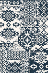 The Woven Edge Patch Hand-Tufted Rug manufacturer design and colour reference