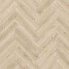 PlusFloor Formation Herringbone Ivory Shell Glue Down flooring design