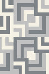 The Woven Edge Puzzle Hand-Tufted Rug manufacturer design and colour reference
