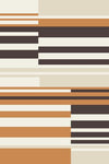 The Woven Edge Stripe Hand-Tufted Rug manufacturer design and colour reference