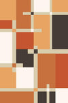 The Woven Edge Sector Hand-Tufted Rug manufacturer design and colour reference