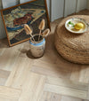 Woodpecker Harlech Ecru Oak Herringbone 90mm manufacturer view 3