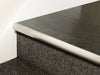 Premier Full Bull Stair Nosing — Satin Nickel (manufacturer example)
