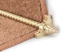 Vision Arrow Stair Rods — Satin Brass (manufacturer example)