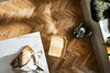 Woodpecker Harlech Rustic Oak BML Herringbone 120mm manufacturer view 3