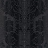 Brintons Timorous Beasties Jet Damask carpet swatch