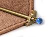 Crystal Sky Stair Rods — Antique — Plain (manufacturer example)