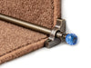 Crystal Sky Stair Rods — Antique Bronze — Plain (manufacturer example)