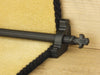 Country Bordeaux Stair Rods — Black — Reeded (manufacturer example)