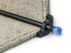 Crystal Sky Stair Rods — Black — Plain (manufacturer example)
