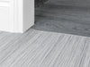 Premier Divider D3.5 — Brushed Chrome finish, installed Premier Divider family example