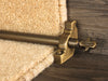 Country Bordeaux Stair Rods — Antique — Plain (manufacturer example)