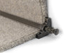 Country Arran Stair Rods — Pewter — Reeded (manufacturer example)