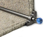 Crystal Sky Stair Rods — Pewter — Plain (manufacturer example)
